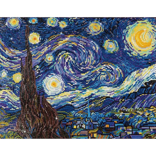 Diamond Dotz® Intermediate Level Starry Night Diamond Painting Kit